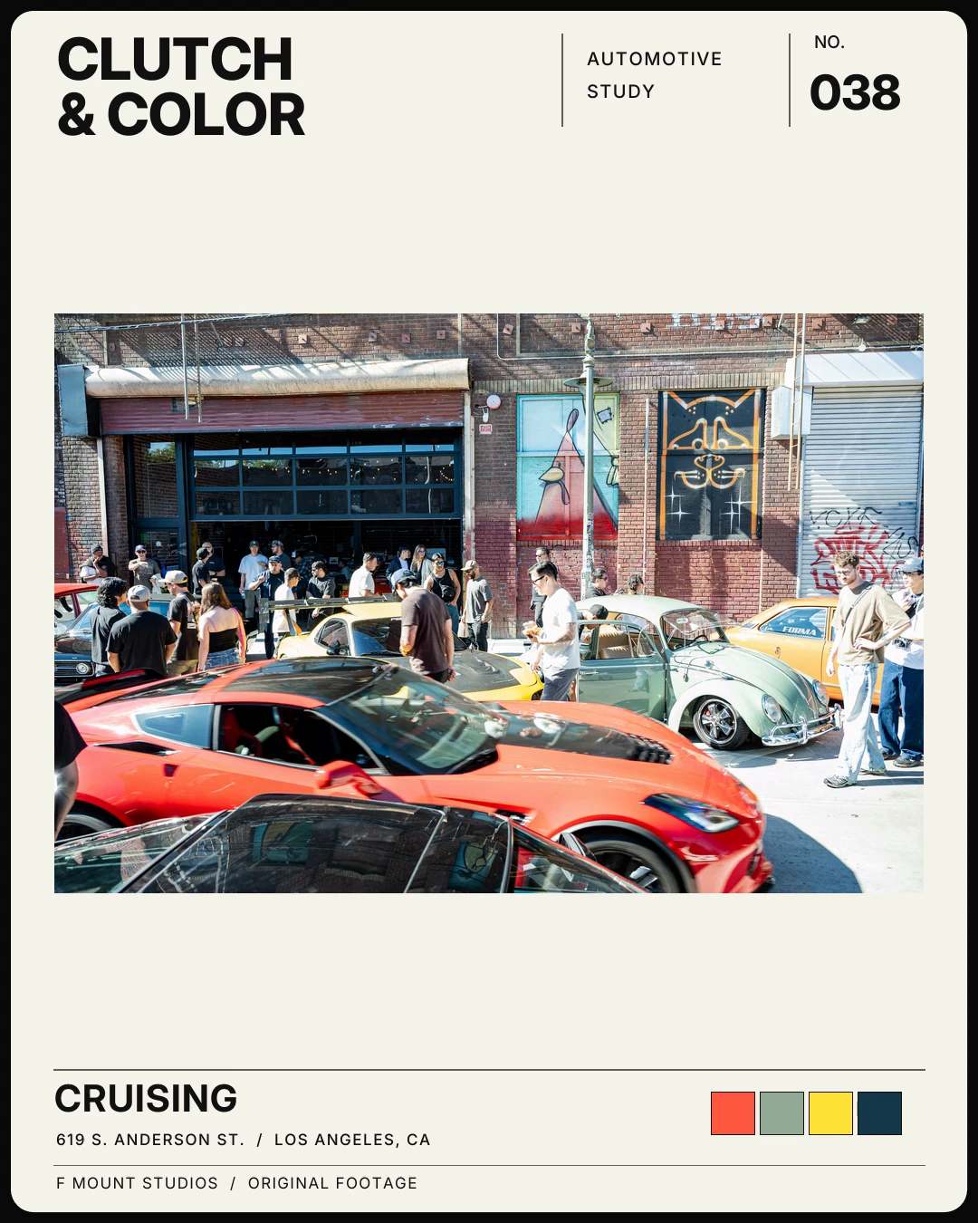 Original editorial cover No. 038 Cruising